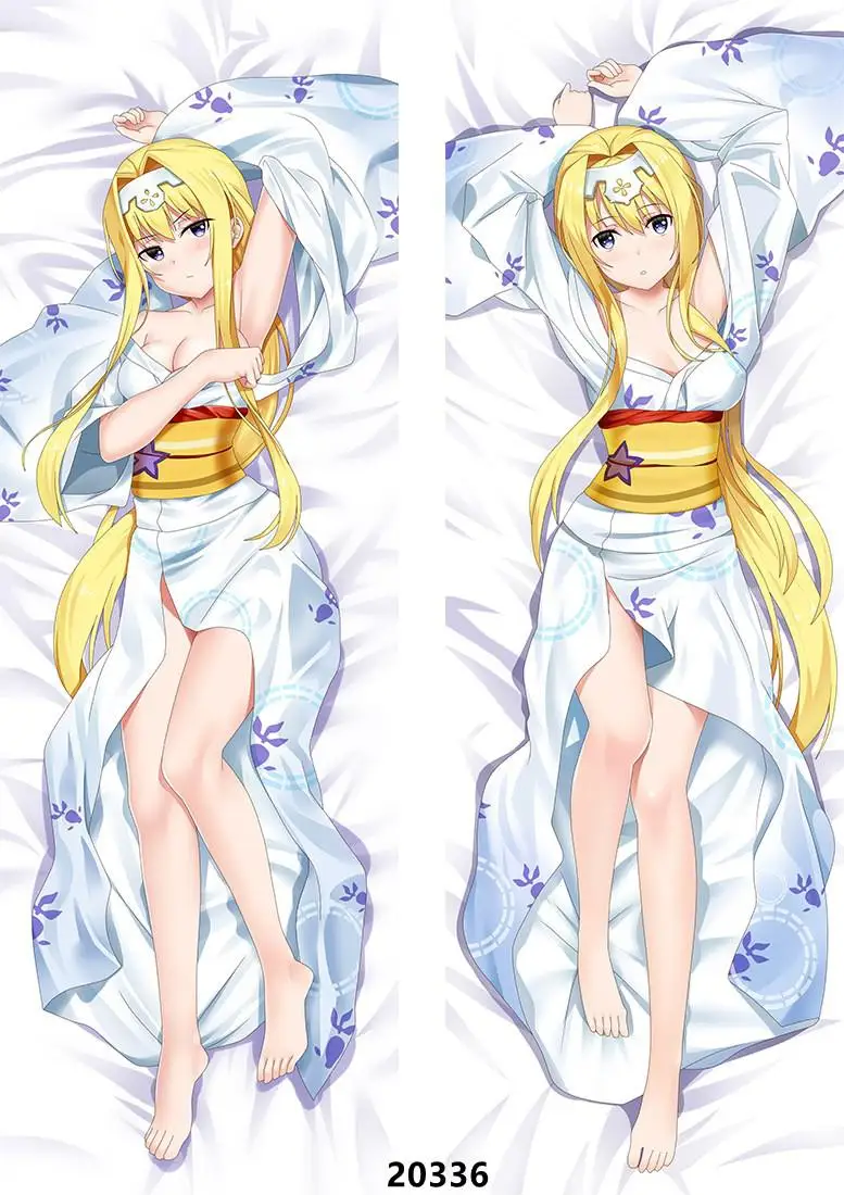 

Anime Dakimakura Sword Art Online Alicization War of Underworld Alice Yuuki Asuna Hugging Body Pillow Case Pillow Cover Gift