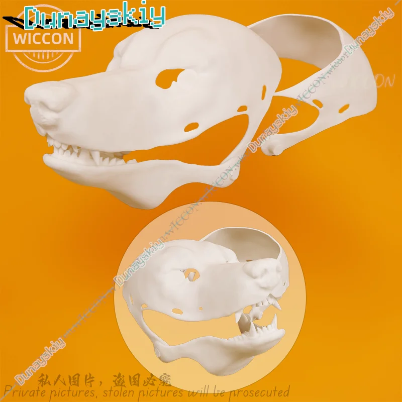 Реалистичный женский и мужской костюм для косплея с открытым ртом