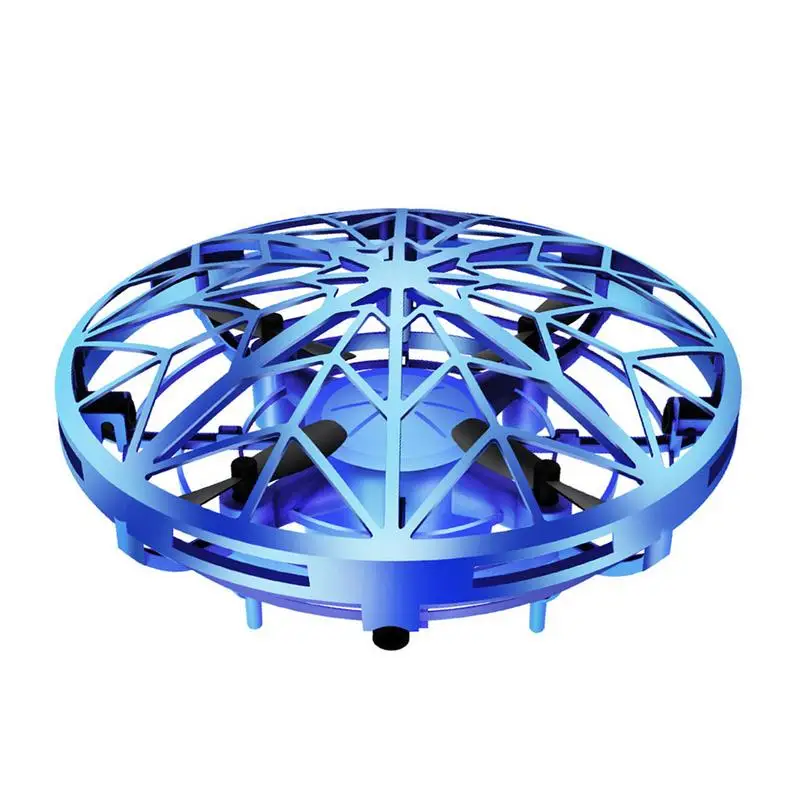 

Mini Drone UFO Flying Hand Operated RC Helicopter Quadrocopter Dron Induction Aircraft Flying Ball Toys For Children