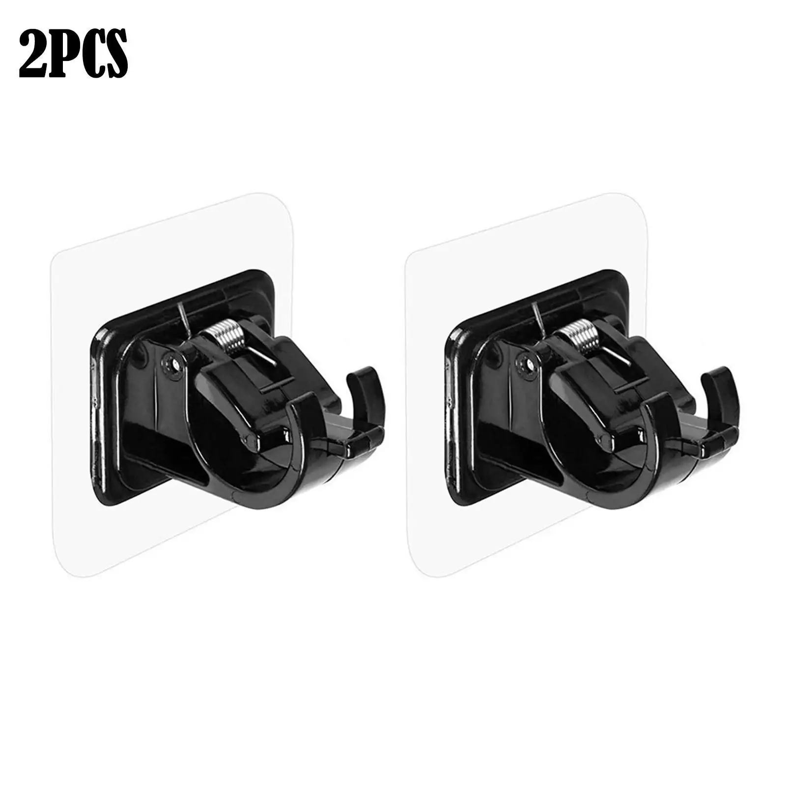 

2 шт. Регулируемый зажим для карниза без гвоздей держатели для кронштейнов клейкие настенные зажимы для занавесок зажимы крючки подвесная стойка