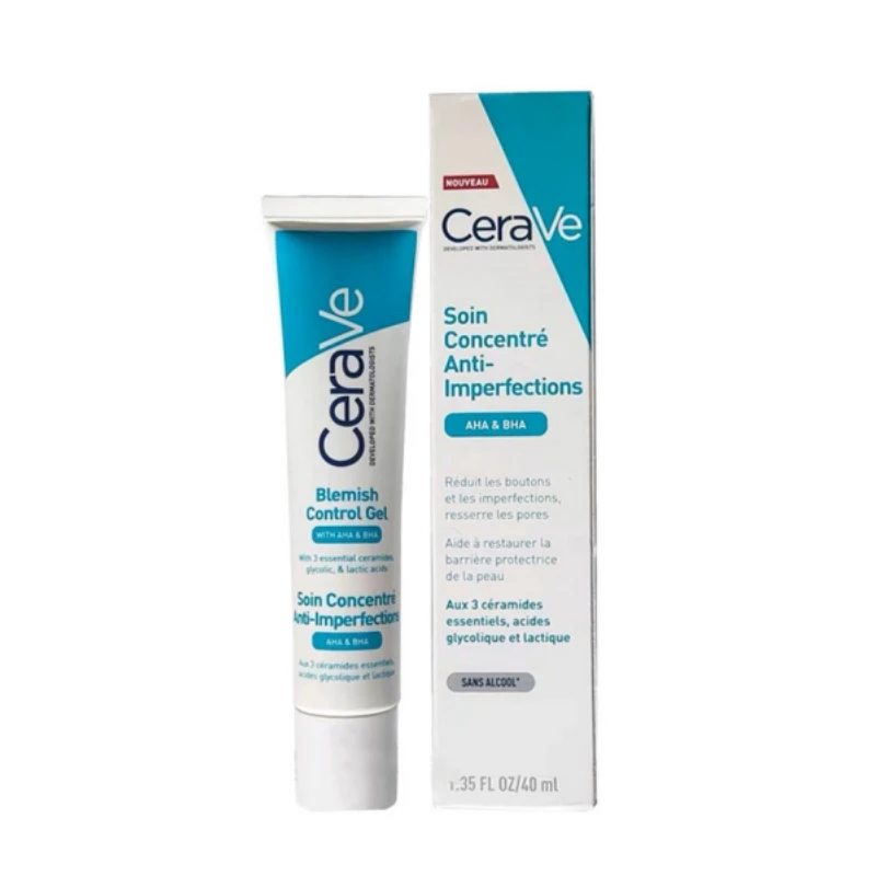 

CeraVe Acne Removing Gel 2% Salicylic Acid 5.5% Fruit Acid Metabolism Keratina Acne Printing Black Head Original Blem Contro Gel