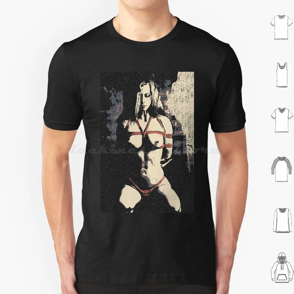 

Плохая, плохая, непослушная Сексуальная футболка с изображением девушки-ведомого члена Хлопковая мужская женская мужская DIY печать озорная...