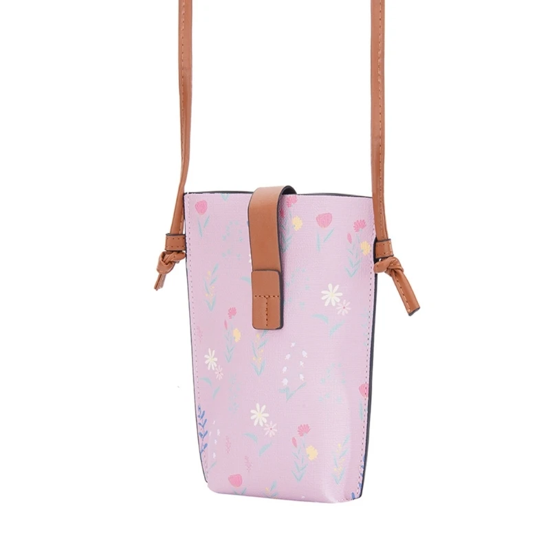 

Women Wallet Diagonal Bag PU Leather Multi-functional Mobile Phone Bag Ladies Coin Purse Small Travel Card Holder