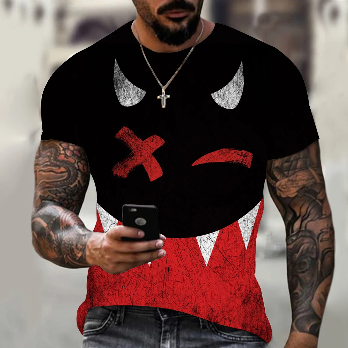 

Summer hot sale men and women breathable casual hip-hop style shirt 3D printing novelty pattern short sleeve T-shirt shirt