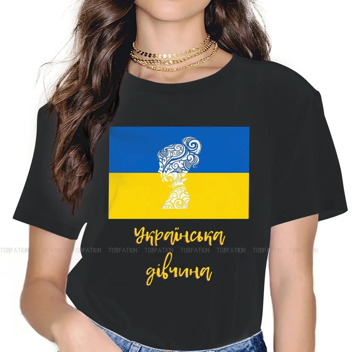 

Женская футболка с коротким рукавом, размеры до 5XL
