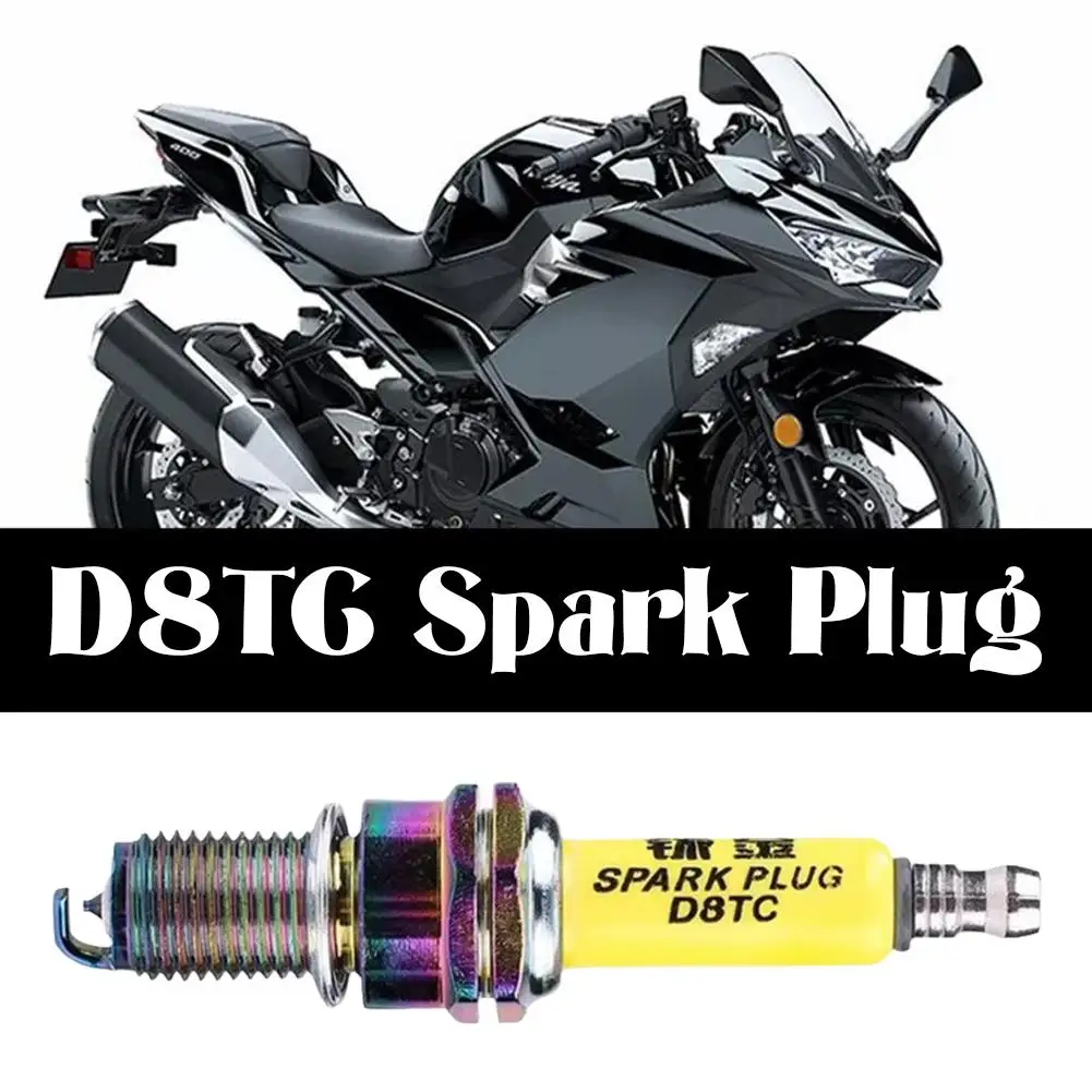 1 шт. Свеча зажигания для мотоцикла D8TC вертикального двигателя серии CG 125cc 150cc 200cc