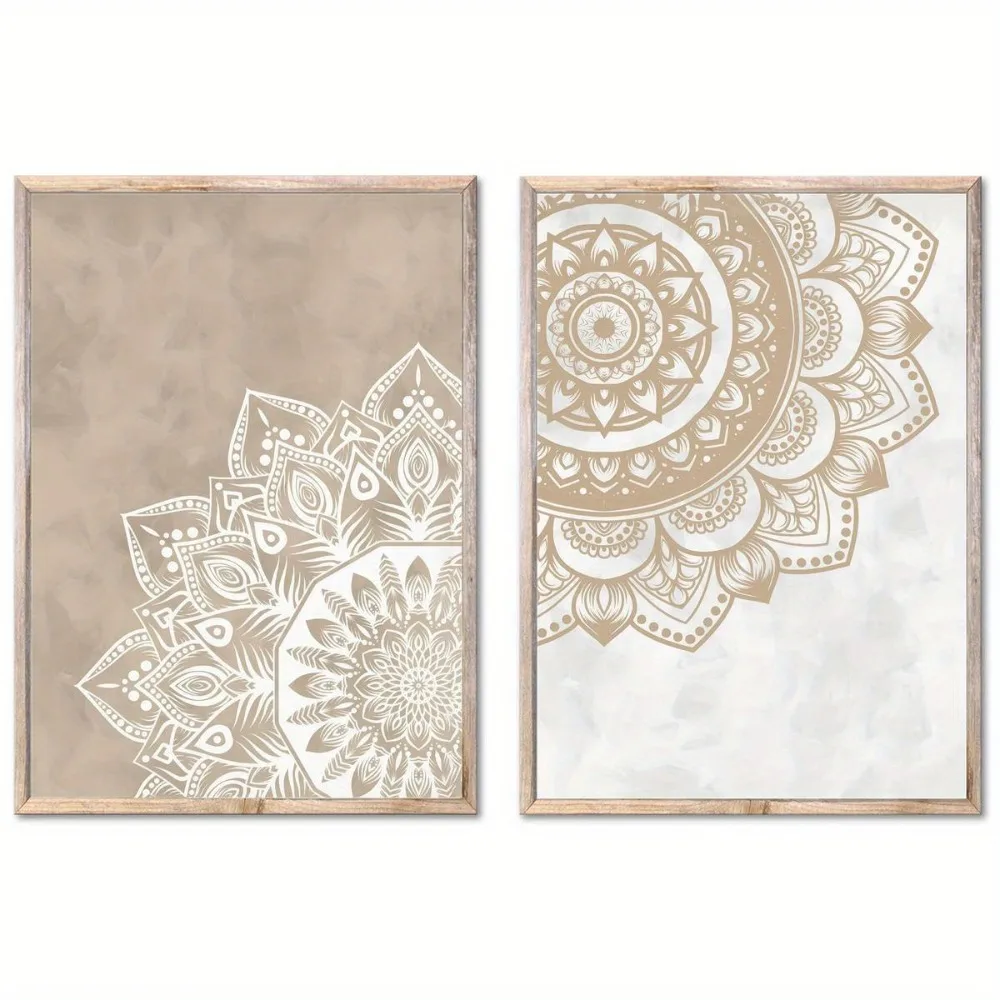 

Набор из 2 постеров Mandala, HALFLEMART