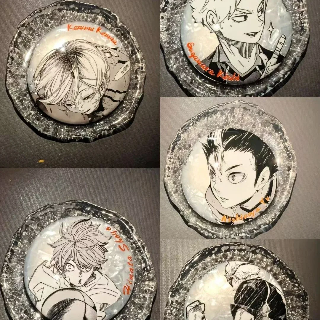Аниме Haikyuu! Kozume Kenma Shoyo Hinata Yu Nishinoya Kei Tsukishima sugawara koushi Косплей керамическая белая