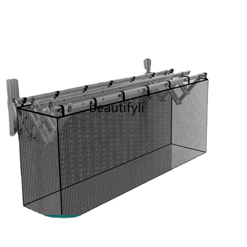 

zq Protective Clothing Bag Outdoor High-Rise Air Clothes Anti-Drop Net Pocket Anti-Lost Cloth