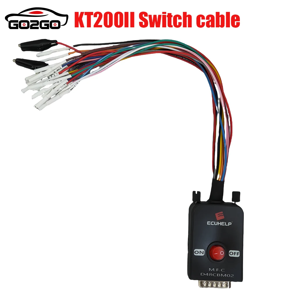 Многофункциональный кабель/кабель переключателя для ECUHELP KT200 KT200II ECU Programmer Car Truck via