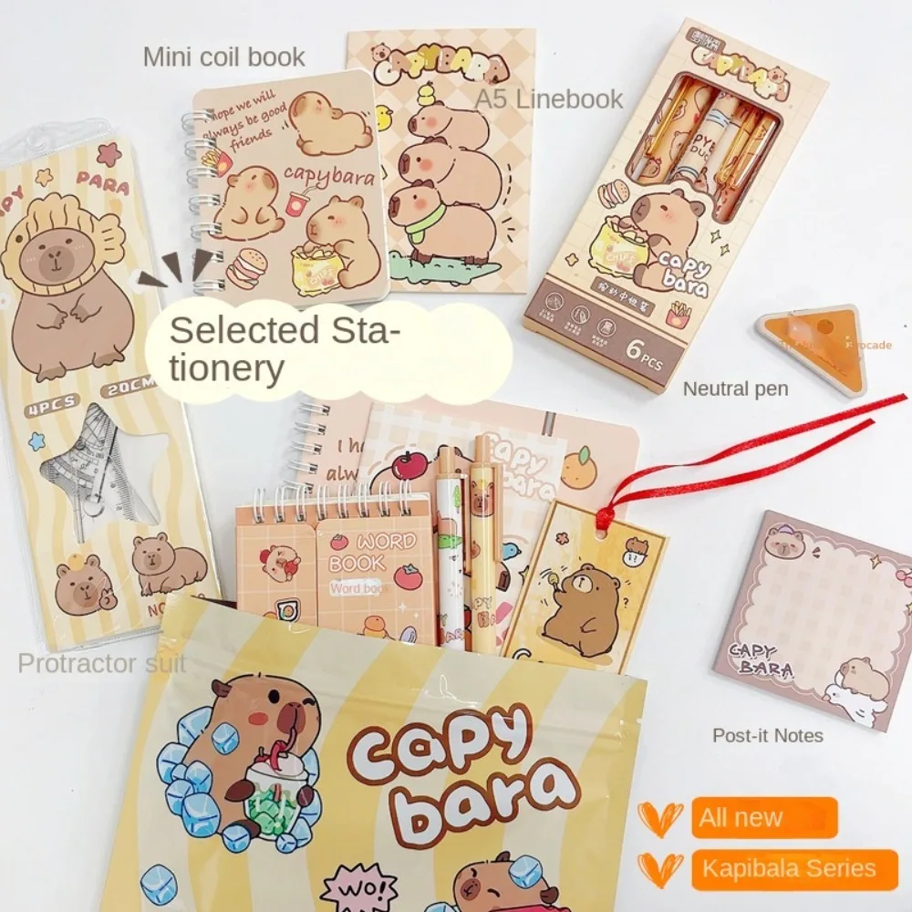 Творческий набор канцелярских принадлежностей карандаш Мультяшные