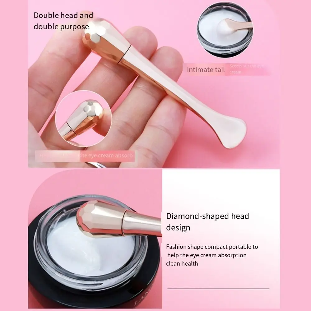 

1pcs Eye Cream Applicator Metal Eye Roller Massage Stick Mask Mixing Spatulas Spoon Anti Wrinkle Face Thining Care Tool