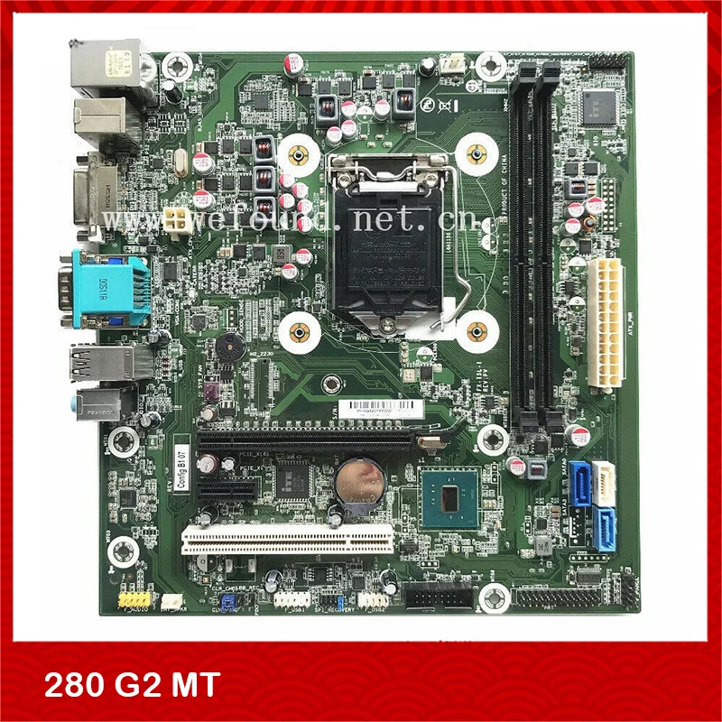 100% Working Desktop Motherboard for HP 280 G2 MT 849953-001 828984-001  DDR4 FX-ISL-1 Fully Tested Good Quality