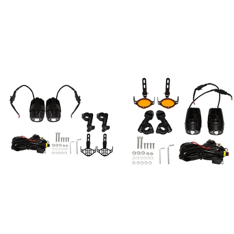 

Fog Lights For R1200 Motorcycle And Universal Motors Light Guards Cover Signal Lights