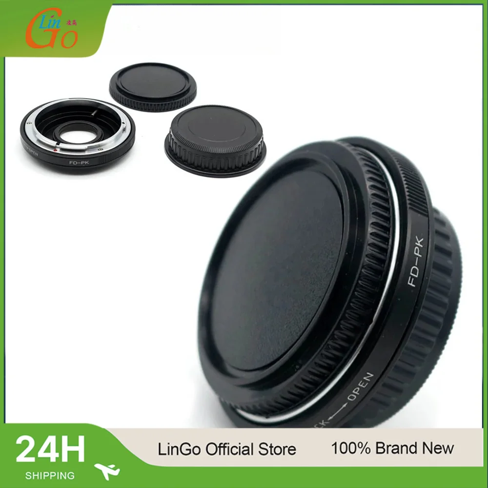 Фото Переходное кольцо FD-PK подходит для объектива Canon FD на камеру Pentax K с оптическим стеклом K-S1 K-3 K-50 K-5 II K-5 IIsK-30 K-01. №2