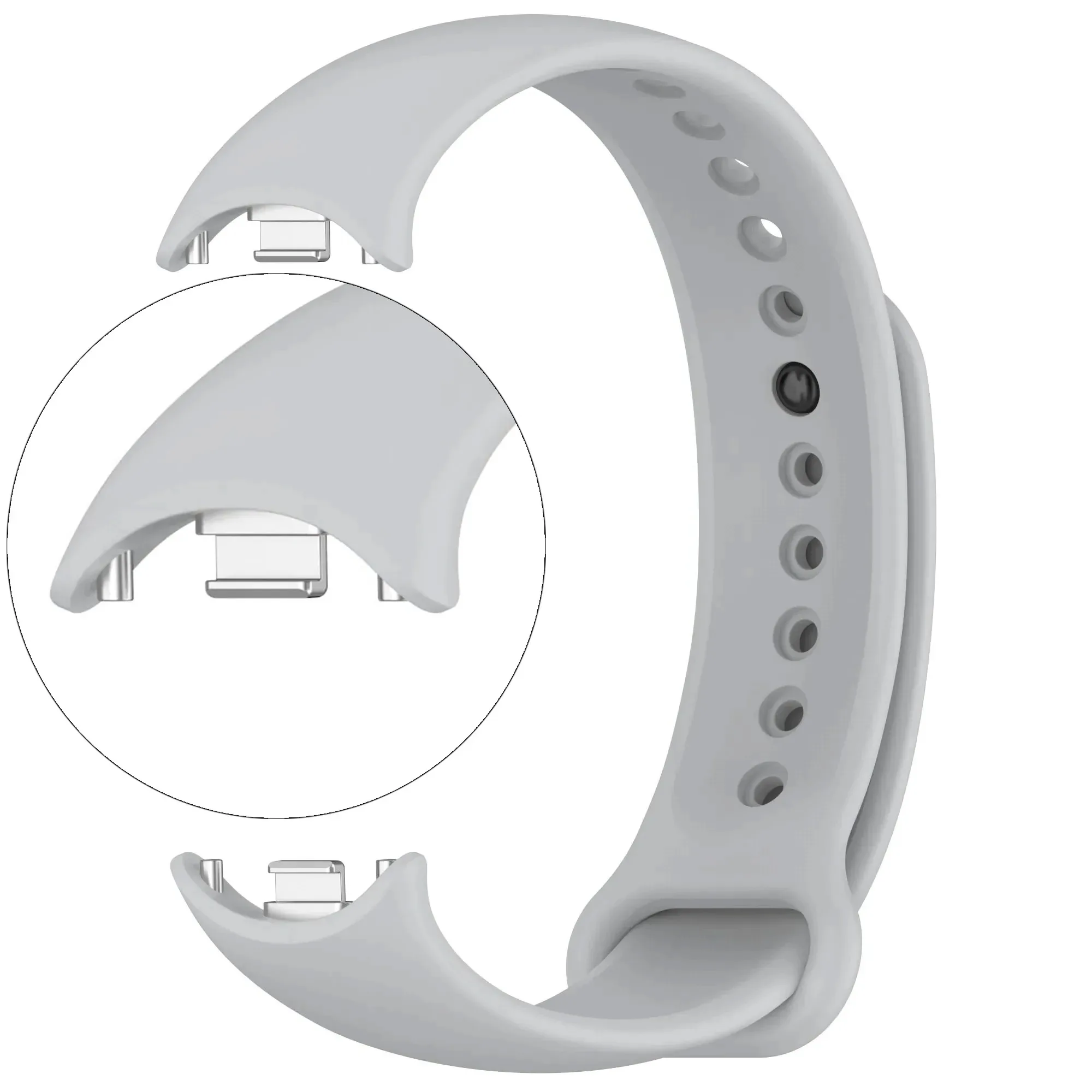 Фото Мягкий чехол + силиконовый ремешок для Xiaomi Band 10 9 8, защитный противоударный корпус для Mi Band 10 8, спортивный браслет-ремешок №5