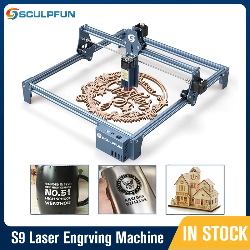 

Сверхтонкий лазерный гравировальный станок, 90 Вт, 410x420 мм