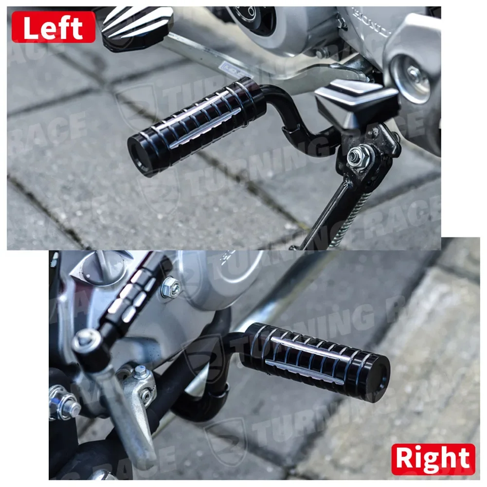 Передние колышки для ножек Honda Cross cub 50 алюминиевый ступенчатый комплект Ape50 Ape100