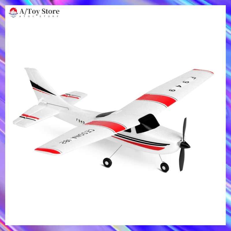 

Wltoys Updated F949S 3CH 2.4G Cessna-182 EPP RC Glider Airplane RTF Miniature Model Plane Outdoor Toy Built-in Gyroscope
