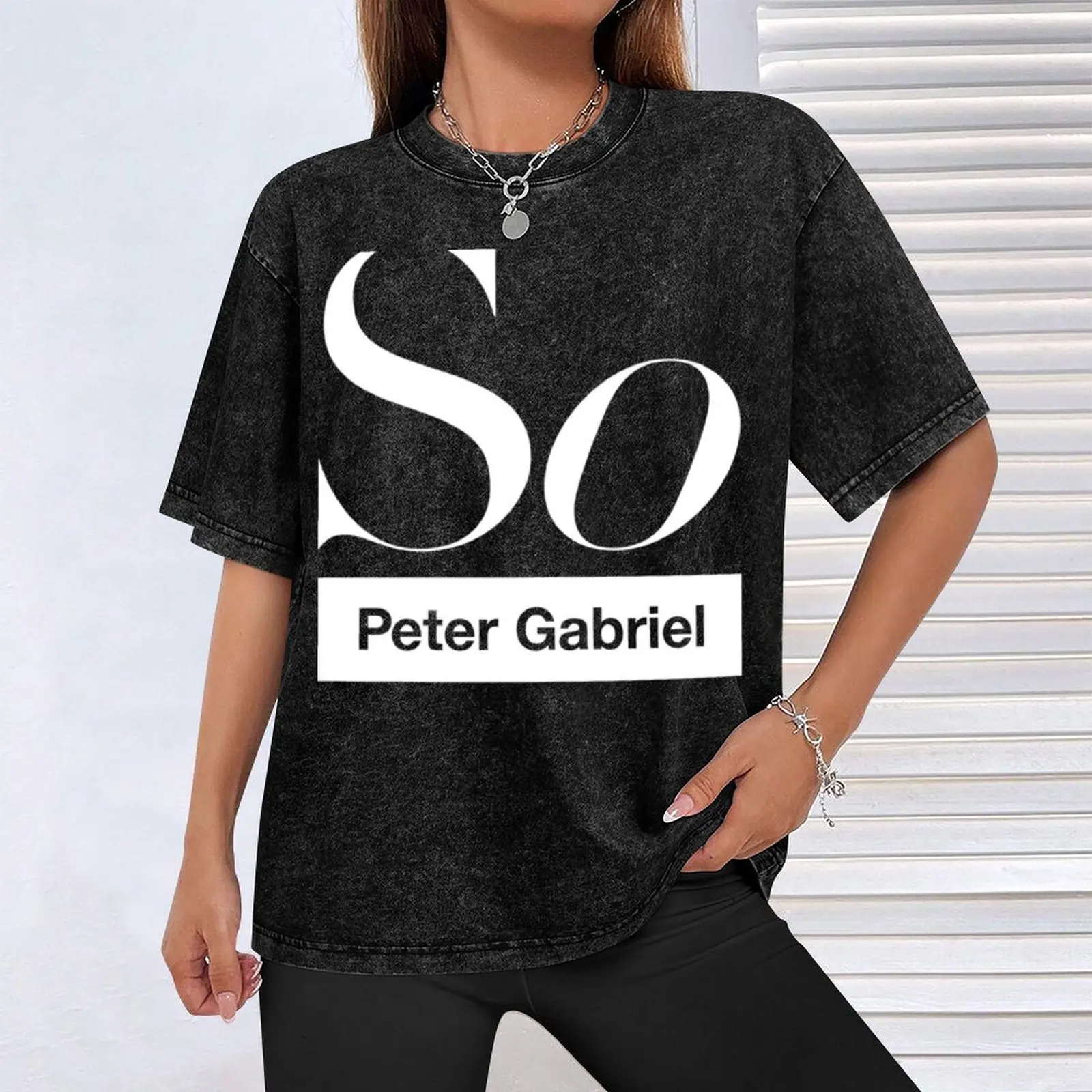 Мужская футболка Peter Gabriel - So хлопок