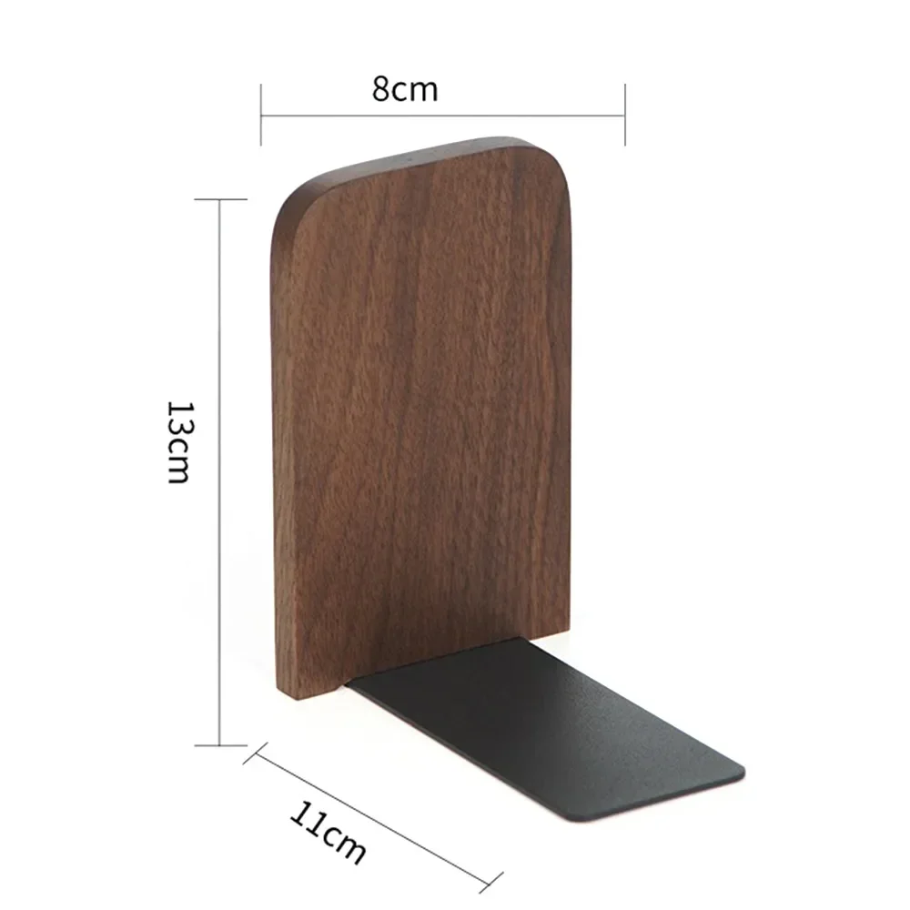 

3 шт., простые деревянные подставки для книг, нескользящая утолщенная настольная книжная полка, держатель для книг, школьный офис