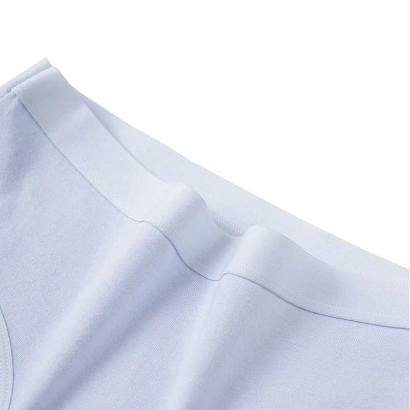 8 Комплектов Женских Хлопковых Трусиков Со Средней Посадкой Дышащее Однотонное