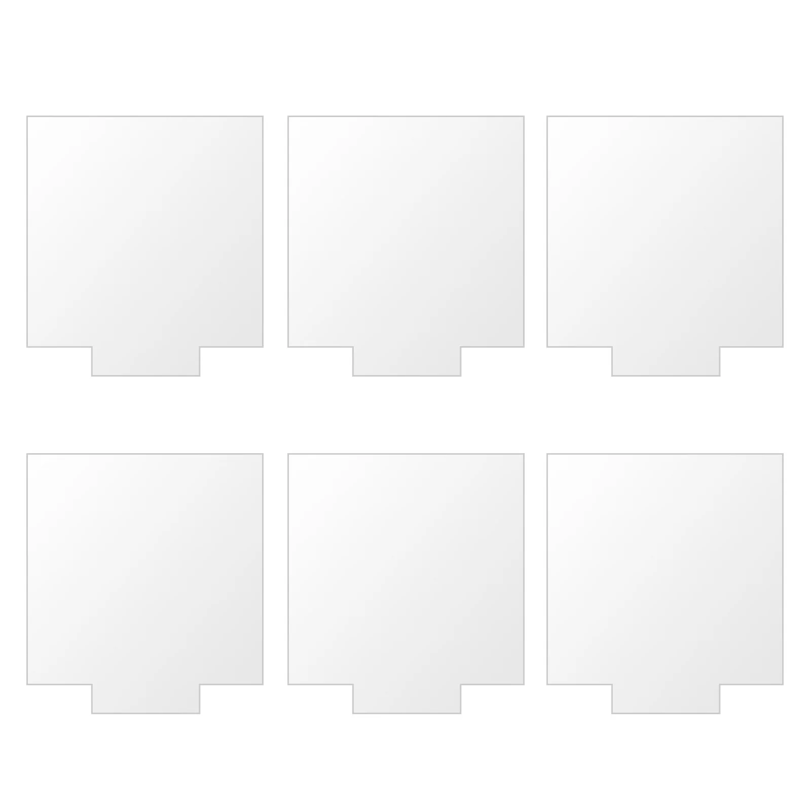 

Uxcell акриловые листы пустые 2 мм для Настольный светильник DIY дисплей проекты (квадрат, ясно, упаковка из 6)