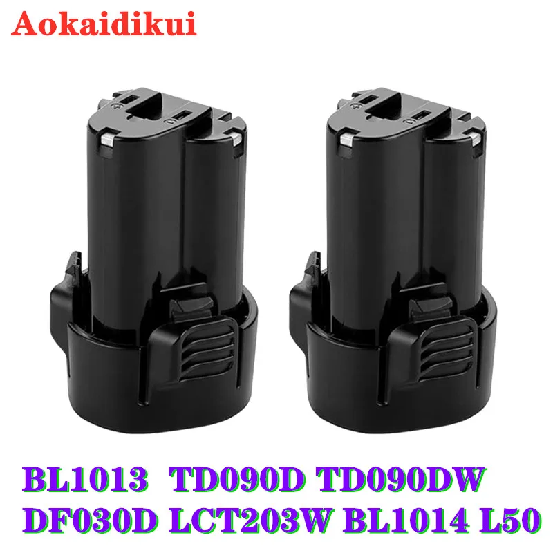 

6200mAh 10,8V Für Makita BL1013 Wiederaufladbare Power Werkzeuge li-ion Batterie Ersatz TD090D TD090DW DF030D LCT203W BL1014 L50