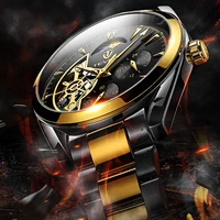 relogio masculino tevise mens watches top brand luxury tourbillon automatic mechanical watch men full steel waterproof watches