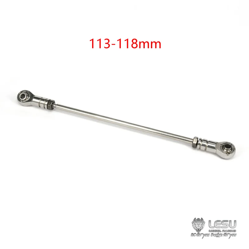 LESU Metal Front Axle Linkage Rod for Remote Control Tractor Truck 1/14 Car Model Parts Toys for Adults Gifts