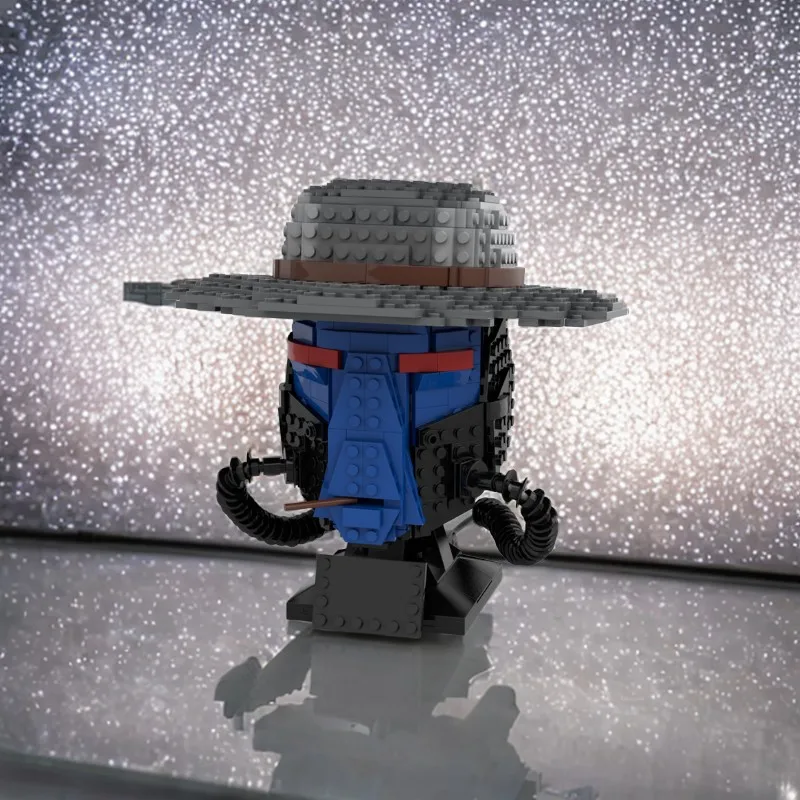 Конструктор MOC Cad Bane Helmet Collection (598 деталей) — модель звездолета для сборки, архитектурный конструктор, идея для детей, подарки на Рождество, игрушки (art.: 3920dc7c8f4bf) - 3920dc7c8f4bf