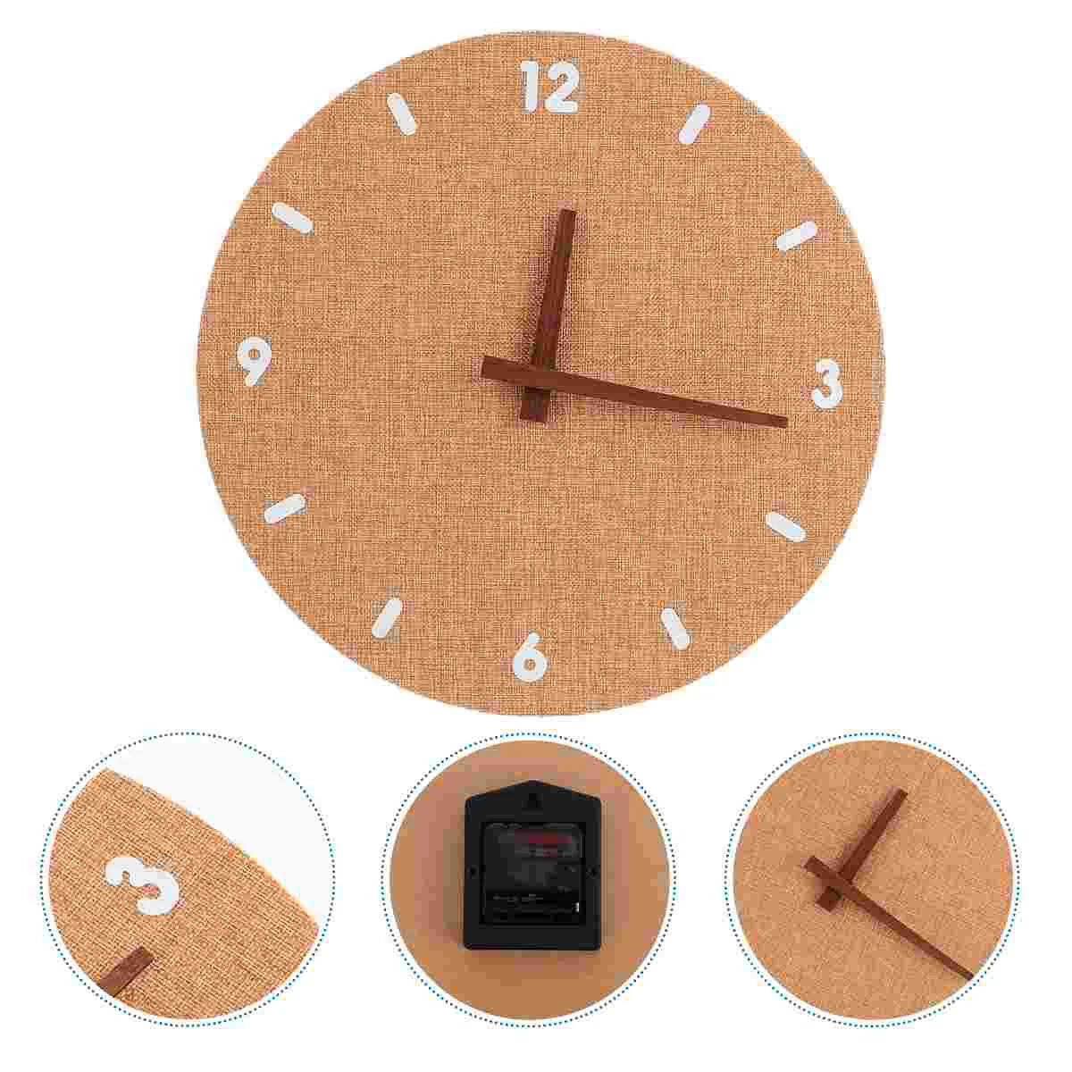 

1Pc Hanging Clock Operated Wall Clock Decorative Hanging Clock Decorative Wall Clock Kitchen Hanging Clock