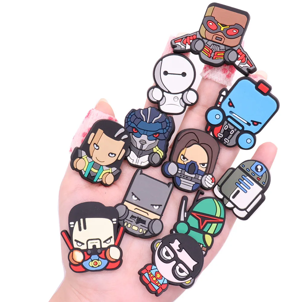 

11 шт., подвески для обуви, из ПВХ