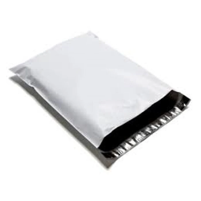 Courier package 190x240 + 40mm (thickness 60 micron) White without pocket packing 500 PCs | Stationery Sticker