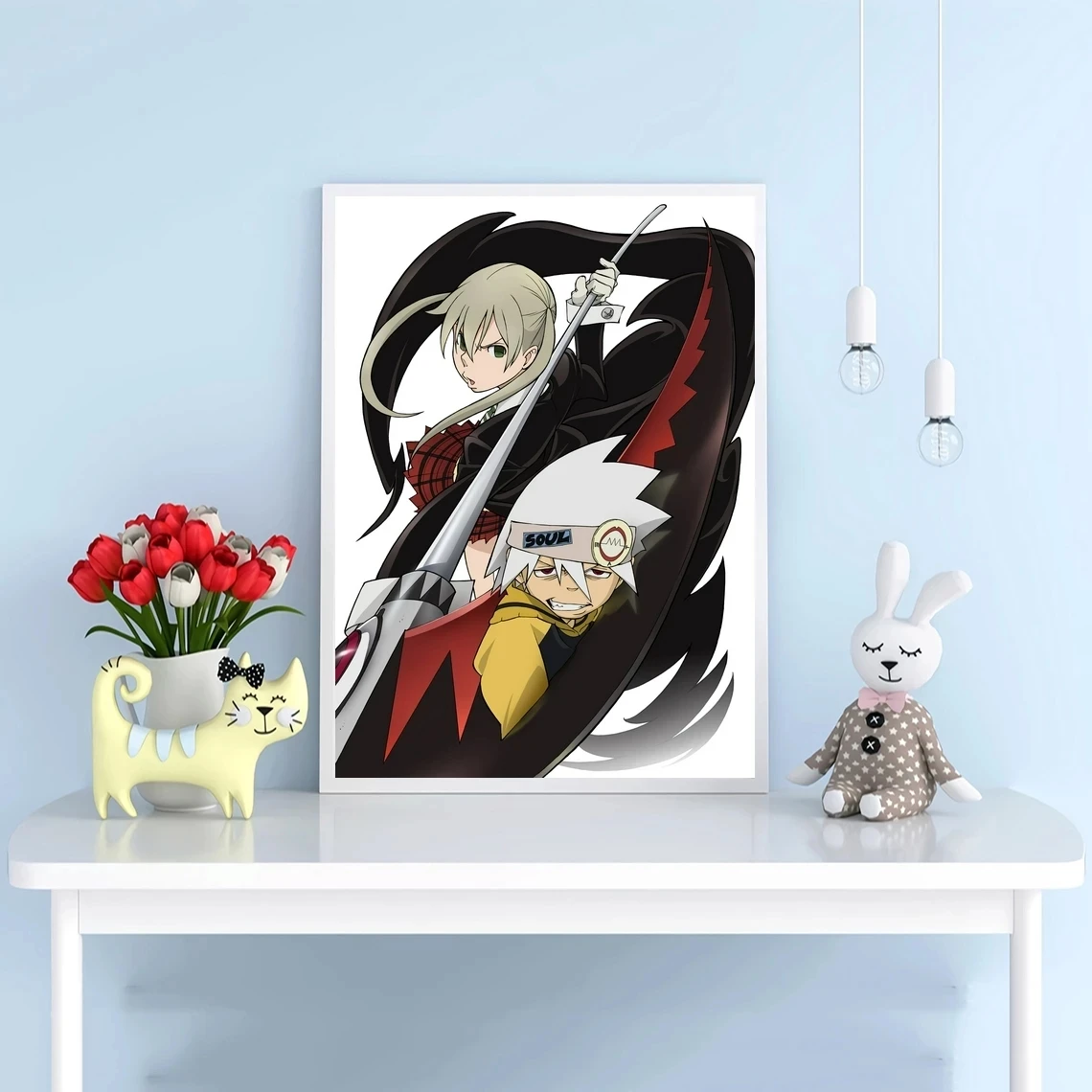 

Soul Eater Anime Poster Japanese Anime Movie Canvas Poster Prints Home Decoration Painting ( No Frame )