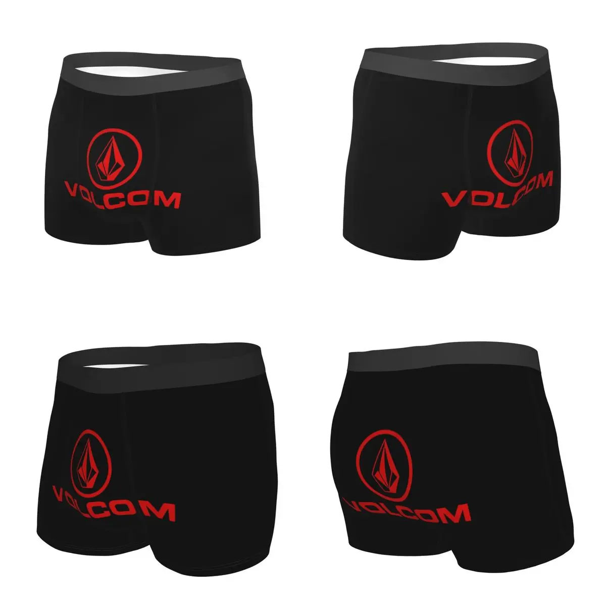Трусы-боксеры шорты с логотипом Volcom мужские дышащие трусы для Homme мужской подарок