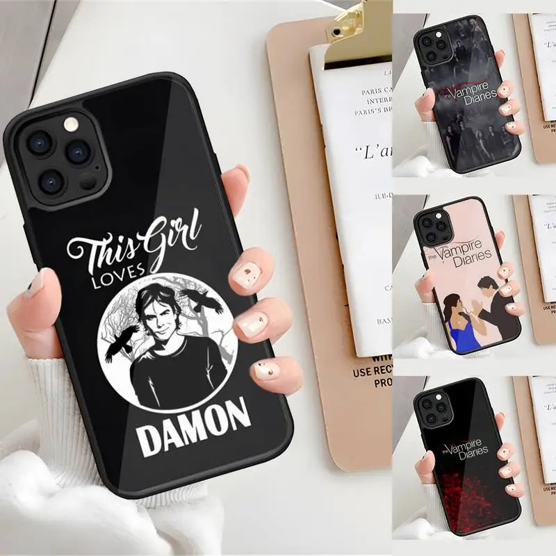

The Vampire Diaries Phone Case PC+TPU Funda For Samsung Galaxy S20 S10 S21 S22 S30 Plus Ultra Note 10 Pro 20 Classic Cover
