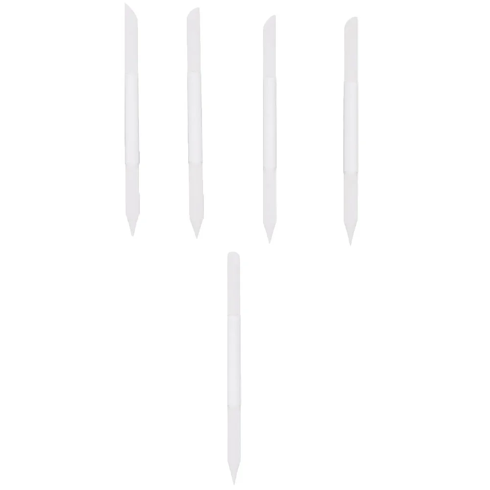 

Nail Art Stick Double Sided Nail File Crystal Fingernail File Glass Cuticle Remover Glass Nail Buffer Nail Care Sticks