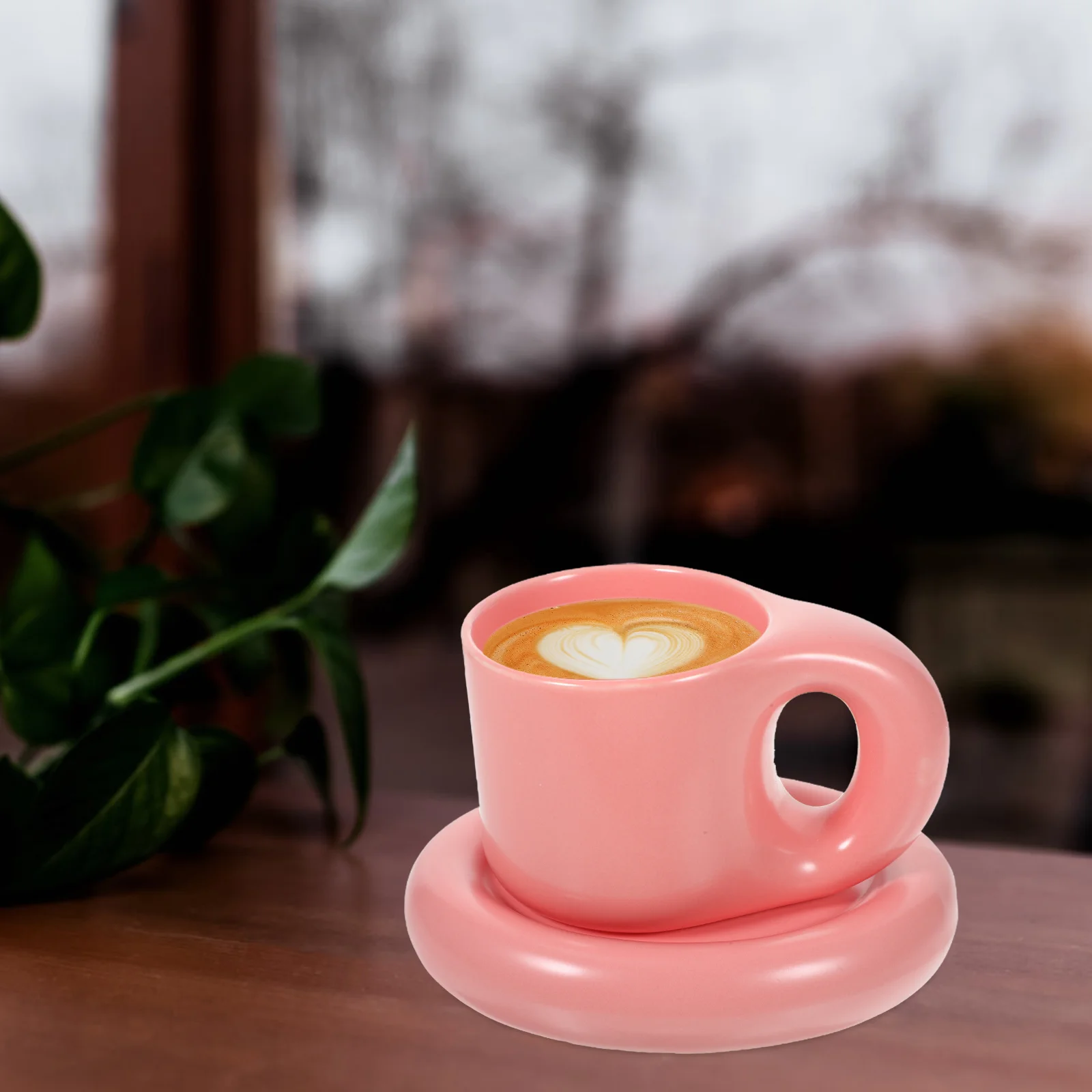 

Multi-function Coffee Mug Cappuccino Exquisite Water Cup Retro Ceramic Mugs Household Tea