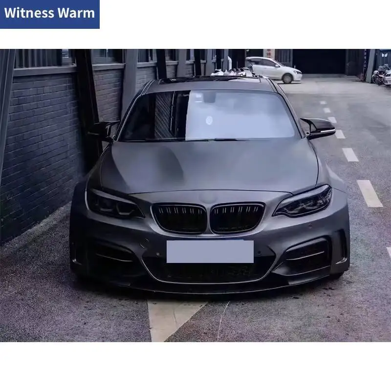 Фото Для BMW 2 серии F22 m235 FRP Комплект широкого кузова из углеродного волокна Боковые юбки Автомобильные колеса Брови Модификация крыла автомобиля 2014+ №2