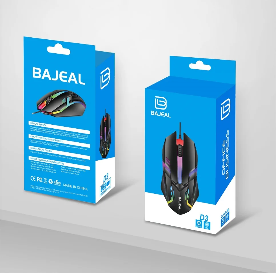 Фото Эргономичная оптическая USB компьютерная беспроводная мышь 1600DPI, игровая проводная мышь, бесшумная мышь для ПК, ноутбука №4