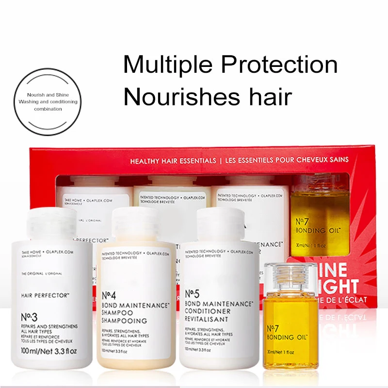 

Olaplex N3/N4/N5/N7 Set Original Hair Shampoo Conditioner Essential Oils Anti-high Temperature Bonding Oil Repair Damaged Hair