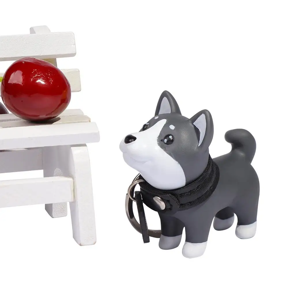 Виниловые безделушки держатель для фигурок ПВХ бультерьер брелок ключей ручная