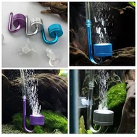 aquarium co2 diffuser fish tank bubble atomizer reactor solenoid regulator co2 system atomizer for plant with suction cup