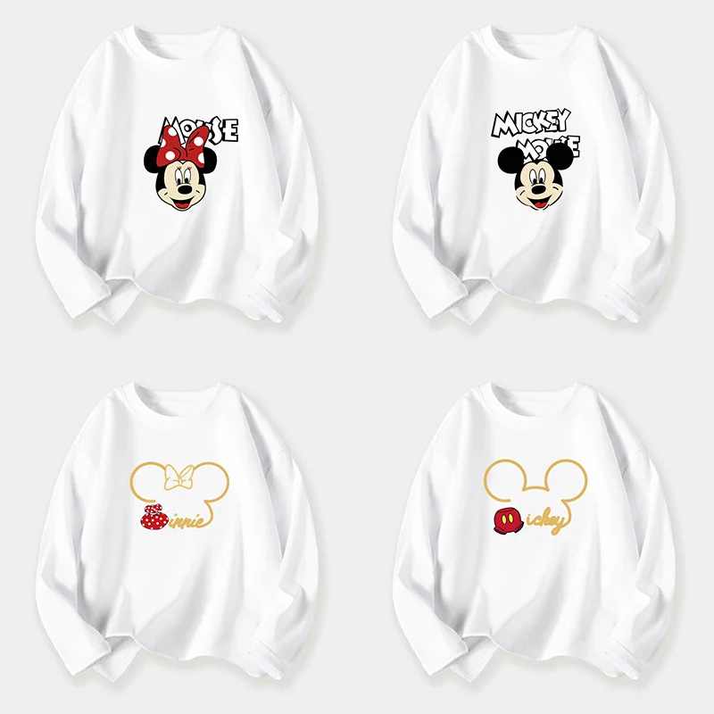 

Girls Clothes Blouse Children Clothes Girl Sof T Shirt Children Disney Tshirts Baby Tee Anime Cartoon Mickey Fashion Top Comfort
