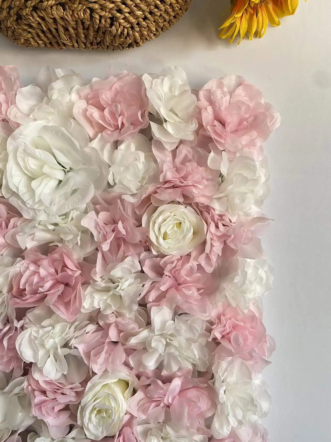 

Искусственные цветы настенные украшения Шампанское Свадебные украшения Рождественские украшения цветочные подносы шелковые цветы для до...