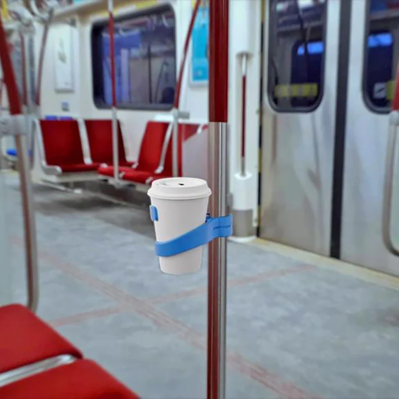 Портативный подстаканник для кофе воды молока кружка подставка метро автобуса