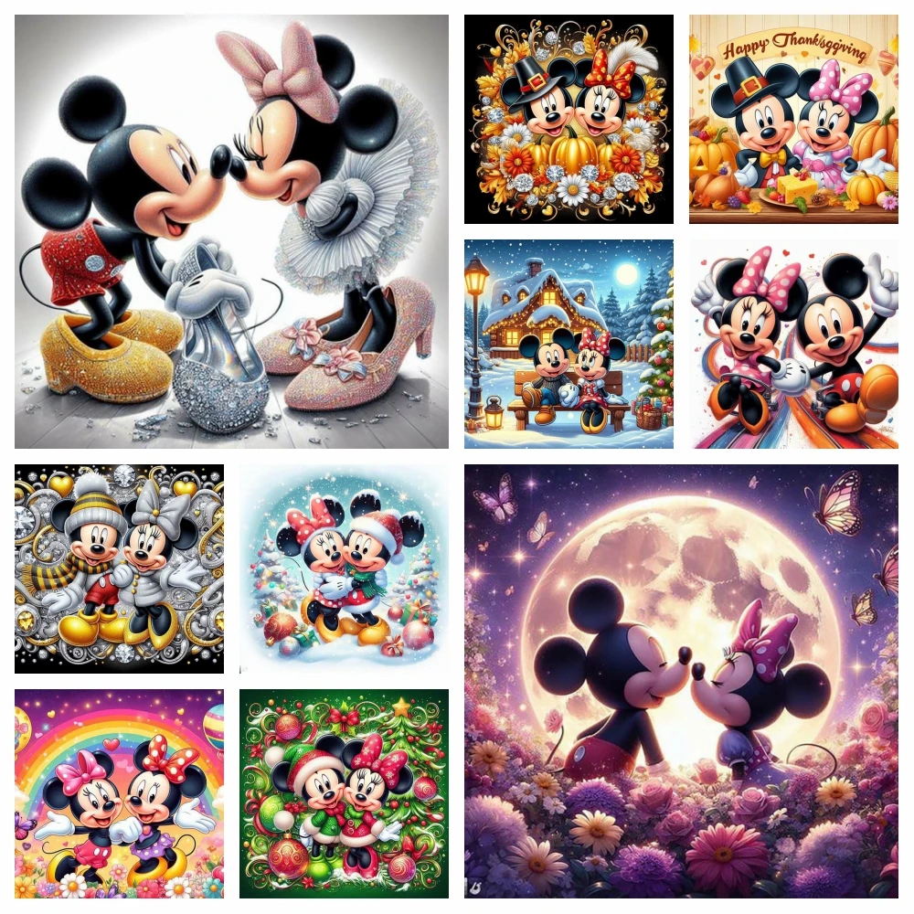 Набор для алмазной живописи Микки Мауса