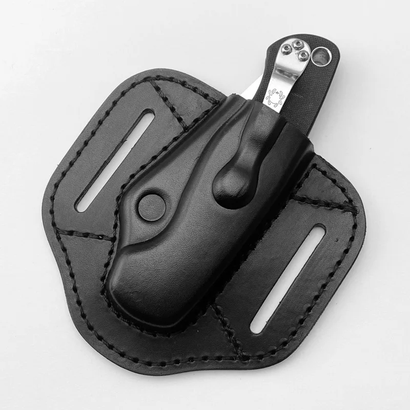 Кожаный чехол на заказ для Spyderco военизированного 2 сделай сам аксессуары ножей