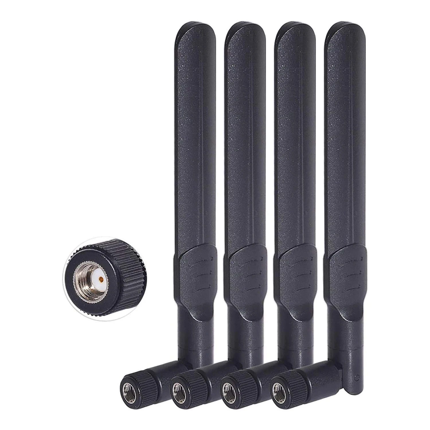 

2/4 шт. двухдиапазонный Wi-Fi 2,4 ГГц 5 ГГц 5,8 ГГц 8 дБи искусственная Мужская антенна для маршрутизатора Wi-Fi беспроводная сетевая карта USB адаптер